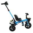 thumbnail image 6 of SAYFUT Kids' Tricycles Push Bike for 1-5 Years Old, Toddler Bicycle, Toddler Tricycle, Stroller Tricycle Walker With Retractable Push Handle,Safe Belt & 2 Storage baskets, 6 of 6