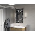 thumbnail image 6 of Kohler K-81148-DA1 40 x 20 in. Maxstow Medicine Cabinet - Dark Anodized Aluminum, 6 of 7