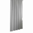 thumbnail image 5 of Gray HOneycomb Shower Curtain, Recycled Cotton, 72” x 72”, Quality Living, 5 of 5