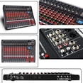 thumbnail image 4 of Mezclador de audio FULUODE CT120S de 12 canales con Bluetooth y USB, 4 of 9