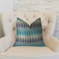 thumbnail image 2 of Plutus Thames River Cobalt HandmadeThrow Pillow, (Double sided 12" x 25"), 2 of 2