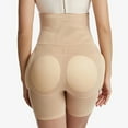 thumbnail image 5 of SWSMCLT Women's Firm Compression Butt Thigh Padded Hip Enhancer Shapewear Lifter Shaper Shorts High Waist Tummy Control Slimming Girdle Corset Waist Trainner Nude Small, 5 of 5