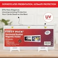 thumbnail image 5 of Collector's First Pick 187mm Horizontal Booklet Magnetic Card Holder - 187mm PVC FREE - UV Protection - Great Fit For National Treasures, Flawless, Playbook Cards and More…, 5 of 6