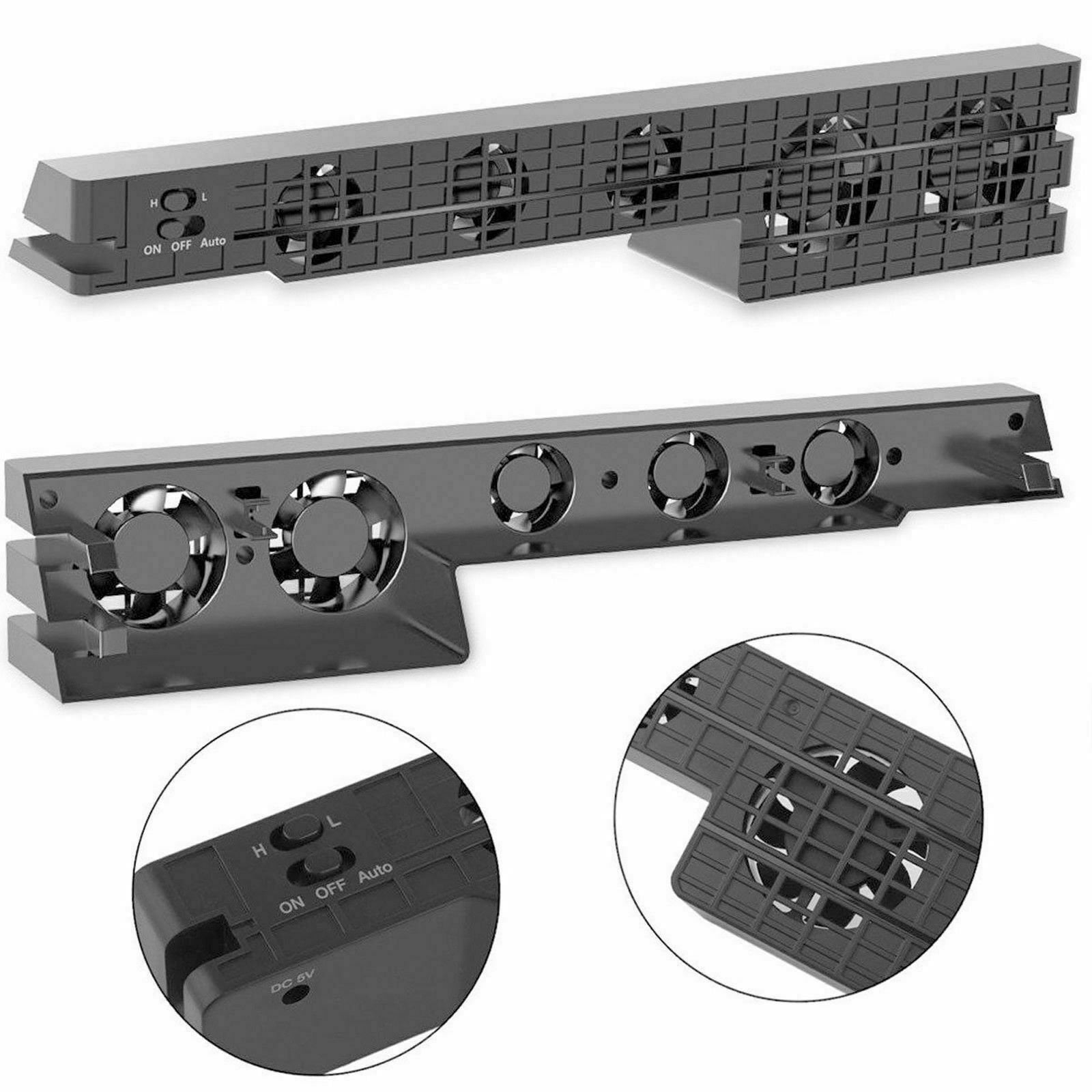 PS4 Cooling Fan,USB External Cooler Fan Turbo Temperature