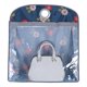 thumbnail image 2 of Bolso Mochila Bolsa de almacenamiento Armario Funda a prueba de polvo Manténgase limpio Organizador Flor azul oscuro, 2 of 8