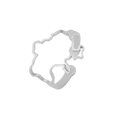 thumbnail image 1 of Adjustable Ukraine Map Ring For Women Men Gold Silver Color Hip Hop Jewelry, 1 of 4