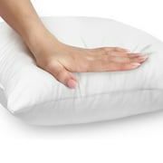 Lux Decor Collection Throw Pillows - 12 x 12 Pillow Insert Set of 4 - Soft & Comfortable Square Pillows