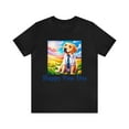 thumbnail image 2 of Unisex Jersey Short Sleeve Streetwear Bella Canvas T-Shirt Happy Paw Day, 2 of 12
