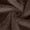 thumbnail image 5 of XPMWRP Women's Oversized Fleece Zip Up Jacket Solid Color Long Sleeved Casual Stand Collar Coats Winter Warm Trendy Jacket Brown XXL, 5 of 7