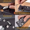thumbnail image 2 of Chamfer Planer Carpentry Angle Planer, Hand Planer for Woodworking, Wood Chamfering Planer (planer7cutters), 2 of 5