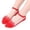 Red, variant on Women Ultra‑Thin No‑Show Boat Socks, Summer Sheer Ice‑Silk Upper Cotton Sole Silicone Non‑ Low‑Cut Liner Socks for Flats