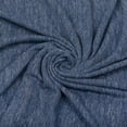 thumbnail image 2 of Brushed Two-Tone Hacci 68" Knit Fabric By The Yard - Blue, 2 of 2