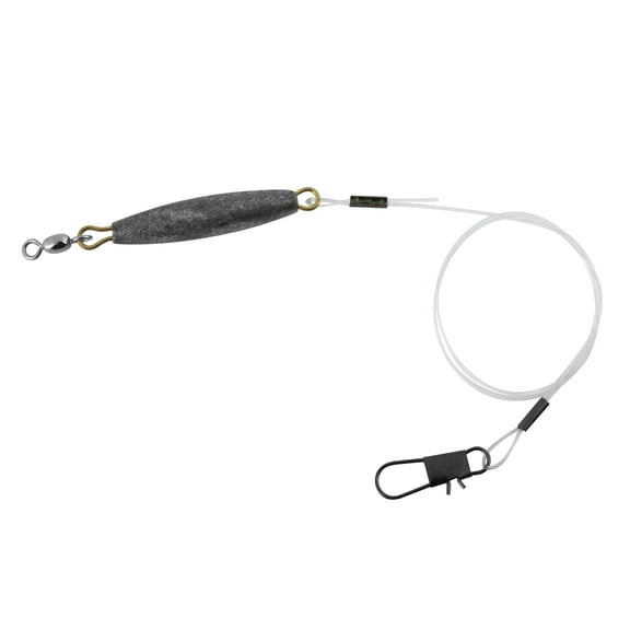 Tsunami Weighted Trout Fishing Rig – Monofilament Leader 36" 30 lb.