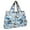 Artic Friends, variant on Large Foldable Tote Nylon Reusable Grocery Bags, Blue Echo