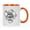 Orange, variant on Inkdotpot Peace Love And Coffee Funny Novelty11 OzCeramic CoffeeMugsGift For Friends Best Friend Coffee Lover Mug-Black