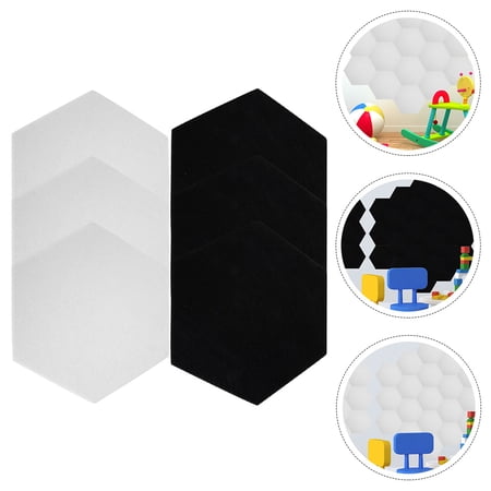 SHINYPASING Sound Insulation Panels Sound Proofing Panels High Density 6Pcs