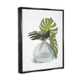 thumbnail image 3 of Stupell Monstera Leaf Sprigs Jar Botanical & Floral Painting Black Floater Framed Art Print Wall Art, 3 of 6