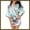 Light blue, variant on LSLJS Women Simulation Silk Print Bride Robe Fashion Gown Bath Robe Lingerie Sleepwear, Robes Gifts for Women