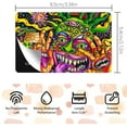 thumbnail image 3 of Plastic Waterproof Card Stickers Self-adhesion Card Skin for Bank Card Decor Rectangle Mythical Creatures 140x190mm, 3 of 8