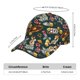 thumbnail image 2 of Fotbe Vintage Casino Chips Gorro Clásico de Béisbol, Gorra Ajustable con Broche Snapback, Gorro de Exterior de Algodón Suave, 2 of 6