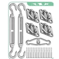 thumbnail image 1 of Shade Sail Hardware Kit - 304 Stainless Steel Sun Shade Installation Kit, 1 of 5
