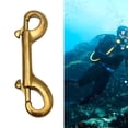 thumbnail image 4 of Double-End Diving Hook Snap 316 Stainless Steel Scuba Diving Buckle for BCD, 4 of 6