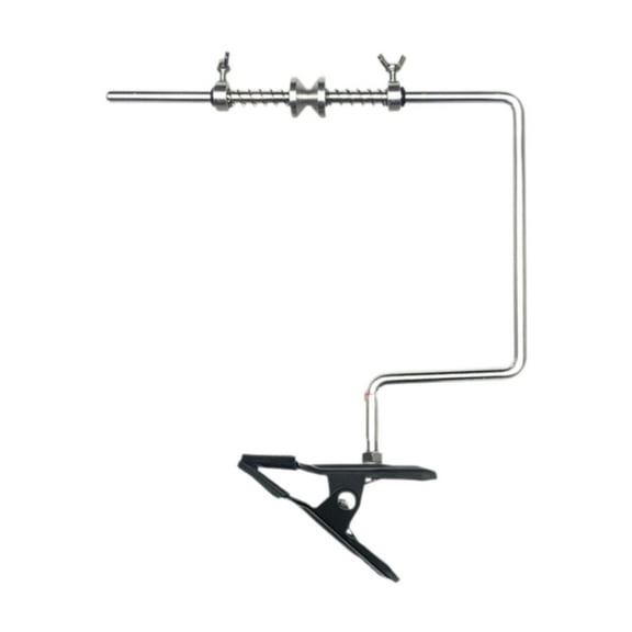 Fishing Line Spooler Reel Winder Tool Metal Construction Large Clamp Design for Anglers and Fishing Enthusiasts