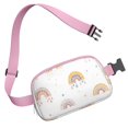 thumbnail image 3 of Fanny Pack Small Fanny Pack for Traveler Fashion Waist Packs Running Workout Hiking Travel Fanny Pack Rainbow Cartoon, 3 of 7