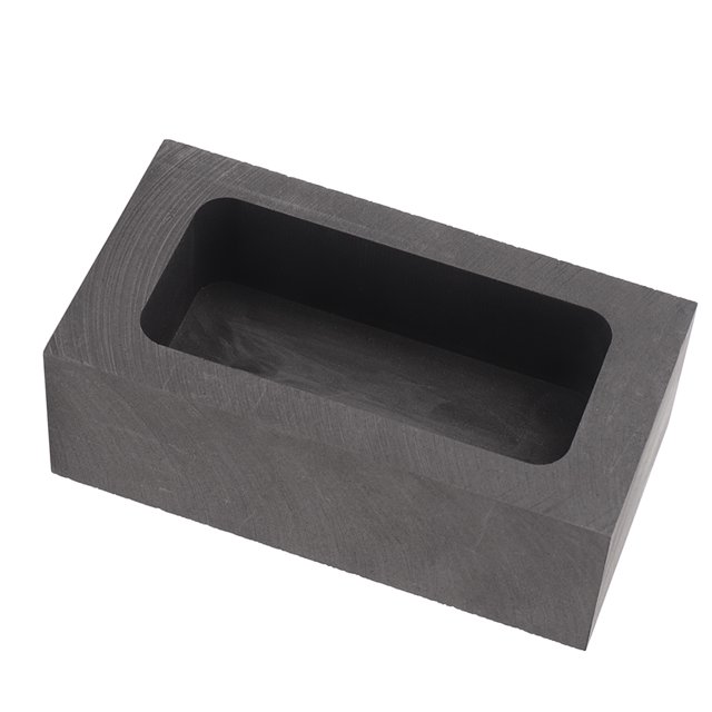 Molde Para Lingotes ANGGREK Grafito Rectangular Resistente A Impactos Para Refinar Cobre Para Plata