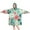 Pioneer Flower Floral, variant on Wearable Oversized Blanket,Pioneer Flower Floral Print Pattern Wearable Blanket Hoodie for Adults,Cozy Hooded Blankets with Super Pockets,Super Warm Fuzzy Pullover for Women & Men