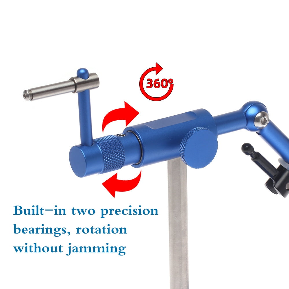 Fly Tying Vise,Tool Bait Tools Rotary Vise Twirltide With Stable Tool
