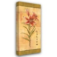 thumbnail image 1 of Charlene Audrey 20x44 Gallery Wrapped Canvas Wall Art Titled - Les Lys III, 1 of 4
