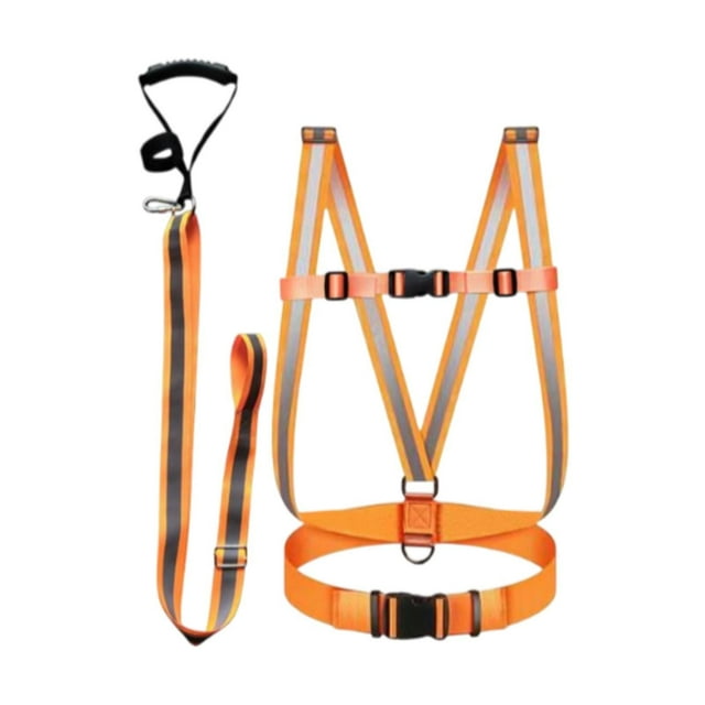 de ciervos,Juego de arnés de para ciervos,correa y cuerda de remolque reflectante,Chaleco de cuerda de ajustable para exteriores,Equipo de tracción multiusos