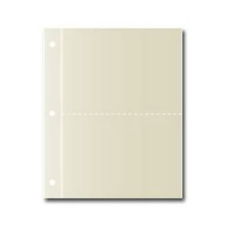 CR Gibson QP-13 Large Recipe Binder Pocket Page Refill Multi-Colored