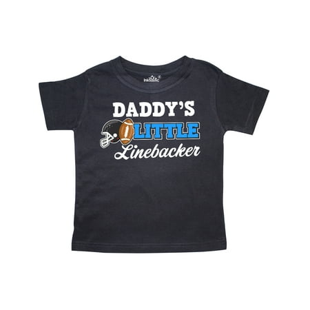 

Inktastic Daddys Little Linebacker Gift Toddler Boy or Toddler Girl T-Shirt
