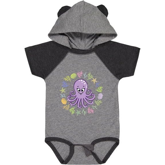 Inktastic Octopus Cute Girls Girls Baby Bodysuit