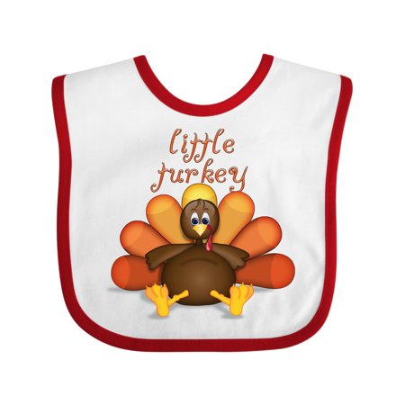

Inktastic Little Turkey Gift Baby Boy or Baby Girl Bib