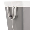 thumbnail image 3 of Whitmor Easycare Laundry Hamper with Removable Fabric Liner, Greystone, 3 of 4