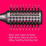 Conair Diamond Ceramic Large Vented Round Hairbrush, Heat-Activated Technology