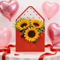 thumbnail image 4 of Sulaicai Valentine Envelope Gift Boxes, Valentine Red Envelope Gift Boxes, Foldable Paper Packaging for Valentine's Day, Wedding, Birthday & Festival Party Flower Bouquet Decoration, 1pc, 4 of 10