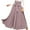 Pink pants for women, variant on ZZwxWA Skirts Women Elegant with Front Lace Up Pleats Fold Evening Cocktail Dance Summer Casual Solid Flowy Long High Waist Skirts Light Blue L