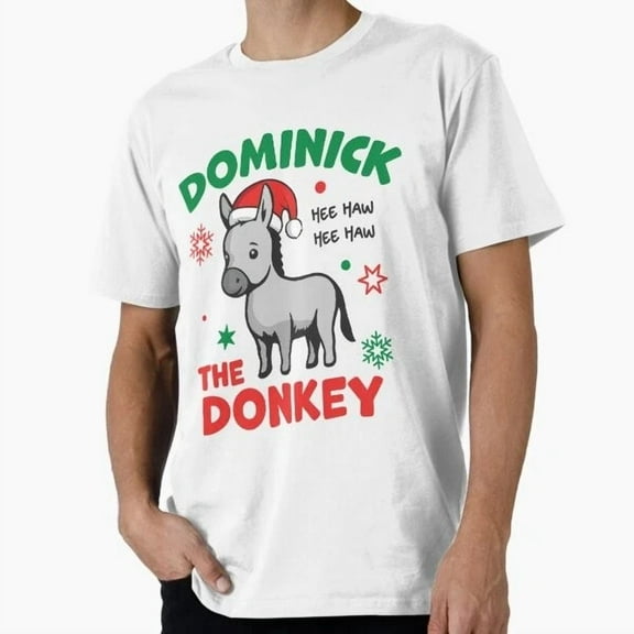 Hot Trending Tee With Dominick The Donkey T-Shirt S-5Xl