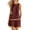 Wine, variant on Enjoytime Womens Two Piece Sets 2026 Color Block Sleeveless Tops Shirts Matching Set Summer Casual Travel Outfits