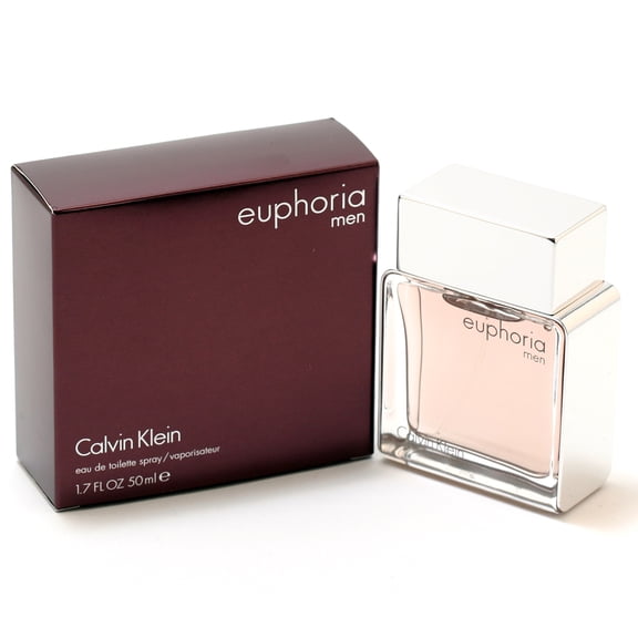 Calvin Klein Euphoria Eau De Toilette Spray, Cologne for Men, 1.7 Oz