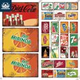 thumbnail image 2 of Letrero de metal con diseño de refresco de Putuo Decor, placa de hojalata vintage, carteles de metal retro para cocina, bar, pub, club, cueva de hombre, decoración de pared del hogar, 2 of 5