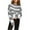 #134-Gray, variant on Women Striped Knit Sweaters 2025 Oversized Fall Winter Drop Shoulder Color Block Long Sleeve Loose Fit Pullover Tops