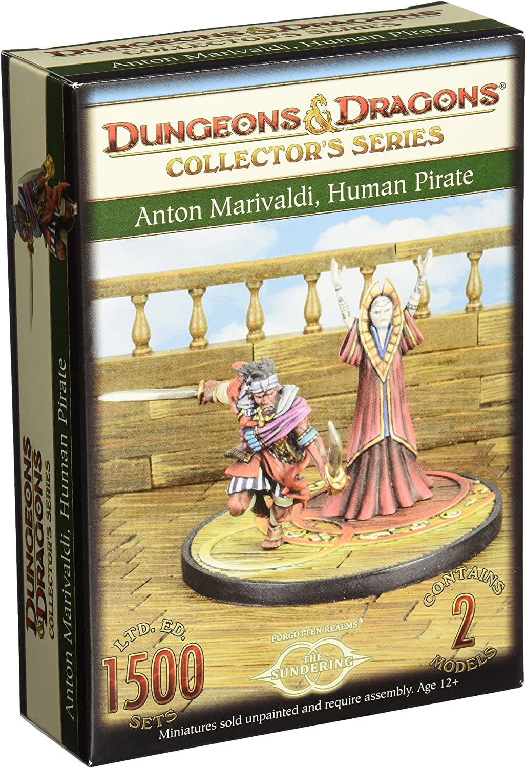 D&D Collector's Series Realms Anton Marivaldi, Human Pirate