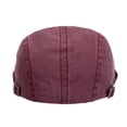 thumbnail image 5 of FINALGANG Mens Womens Solid Color Newsboy Cap Classic Panel Buckle Adjustment Strap Hat For Daily Outdoor Wear Fashionable Headwear, 5 of 5