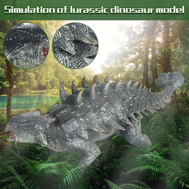 Juguetes y pasatiempos, Juguetes educativos, Pigmento, Pintura, Regalo para niño Modelo de dinosaurio Figura conmemorativa sólida pintada a mano, Figura de dinosaurio