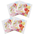 thumbnail image 3 of KAKOWELY 80 hojas de servilletas de papel para cóctel de cumpleaños, servilletas de papel para fiestas infantiles, 3 of 4